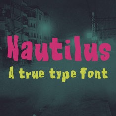AD Nautilus Font